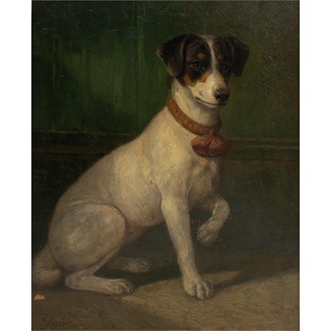 SPECHT, FRIEDRICH (1839-1909), "Jack Russell Terrier",