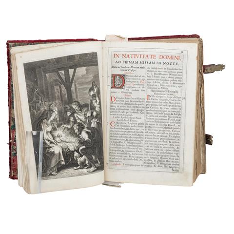Buch "MISSALE ROMANUM...", Antwerpen 1686,