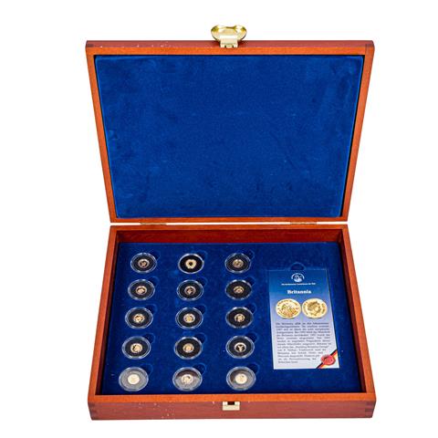 Goldmünzenset "Die berühmtesten Goldmünzen der Welt" -