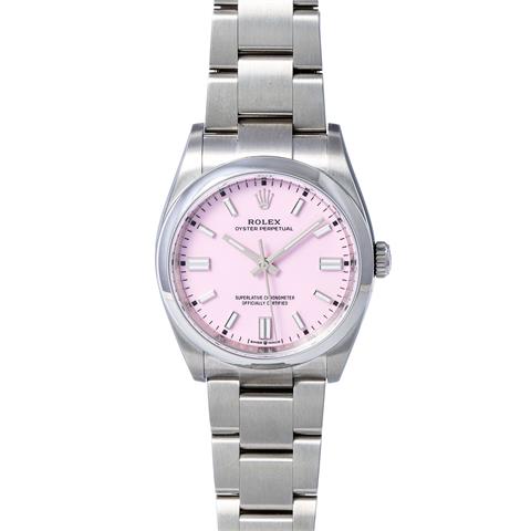 ROLEX Oyster Perpetual 36 "Candy Pink", Ref. 126000-0008. Armbanduhr.
