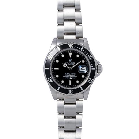 ROLEX Submariner Date, Ref. 16800. Armbanduhr. Ca. 1980er Jahre.