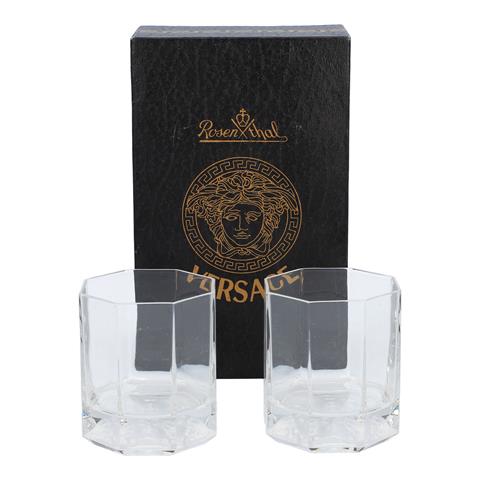 VERSACE x ROSENTHAL Whisky Gläser "MEDUSA".