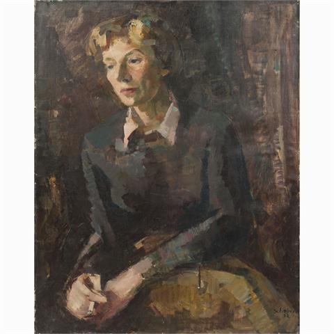 SCHOBER, PETER JAKOB (1897-1983), "Meine Frau",