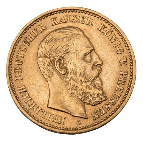 Preussen/GOLD - 10 Mark 1888 A