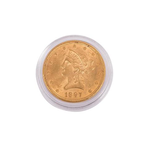 USA /GOLD - One Eagle 10 $ Liberty Head 1897