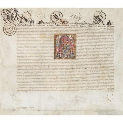Wappenbrief von Ferdinand III