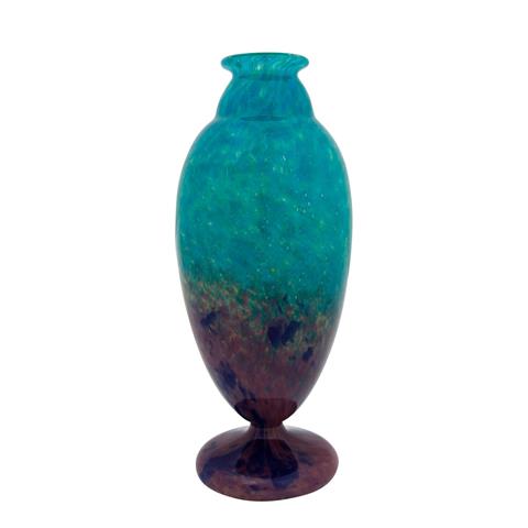 VERRERIES SCHNEIDER "Art Decó-Vase"