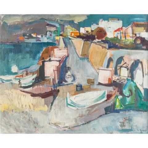 SCHOBER, PETER JAKOB (1897-1983), "Uferweg",