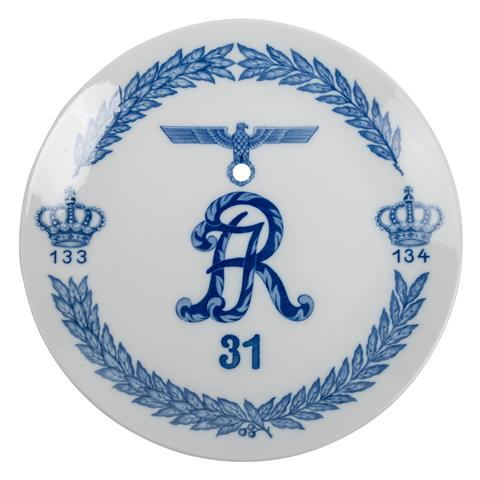 MEISSEN 1933-1945 - Seltener Regimentsteller des