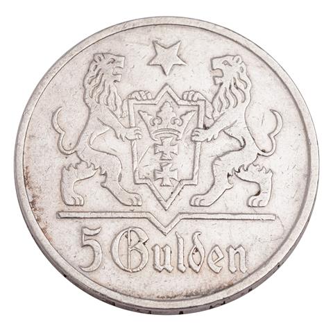 Freie Stadt Danzig - 5 Gulden 1923 Utrecht
