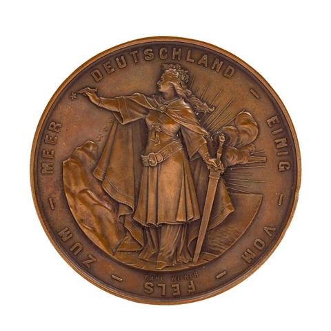 Preussen - 1870/71 Bronzemedaille v. Karl Wiener