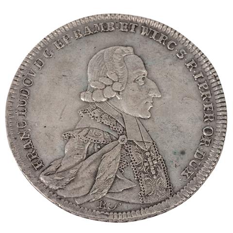 Bistum Würzburg - 1 Taler 1786, Franz Ludwig von Erthal,