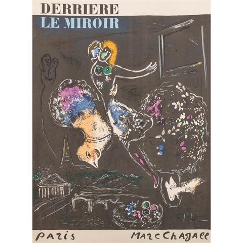 CHAGALL, MARC (1887-1985) "Folge 5 Lithografien von Derriére Le Miroir" 1954