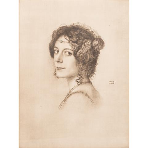 VON STUCK, FRANZ (1863-1928) "Olga Oberhummer"