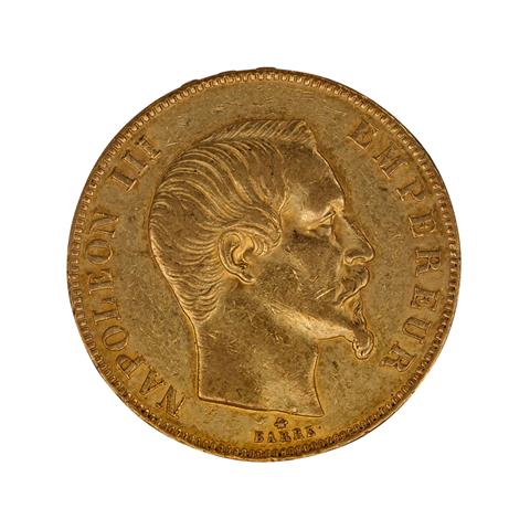 Frankreich /GOLD - Napoleon III. 50 FRANCS 1859-BB