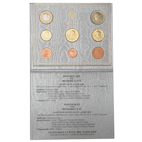Vatikan - Kursmünzensatz 2006,