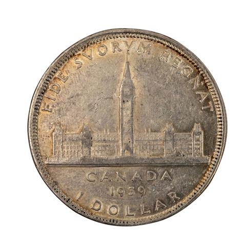 Kanada - 1 Dollar 1939, Georg VI, Parlament,