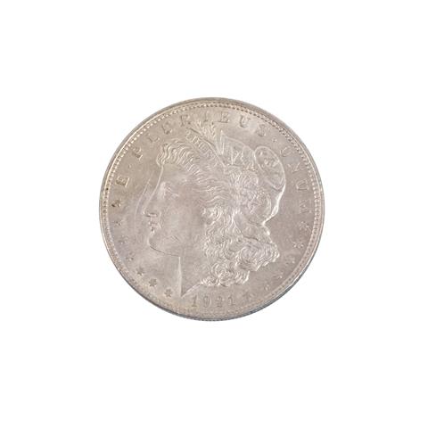 USA /SILBER - 1 $ Morgan Dollar 1921