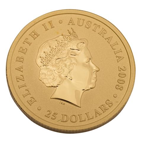 Australien - 25 Dollars, Aussi Nugget 2008,