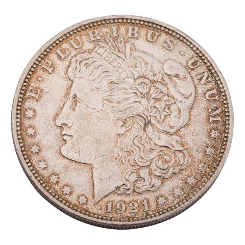 USA - Morgan Dollar 1921,