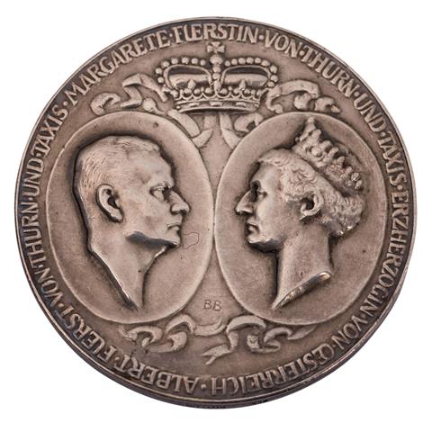 Bayern - Silbermedaille 1915, Albert von Thurn und Taxis,