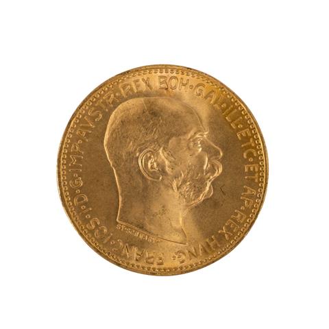 Österreich /GOLD - Franz Josef I. 20 Kronen 1915/NP