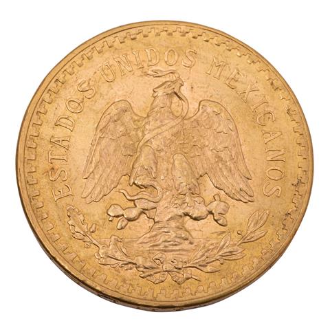 Mexiko / GOLD - 50 Pesos 1947, Centenario,