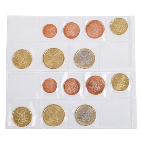 Kleine Euromünzenzusammenstellung Vatikan - 2 x je 1,88€ des Jahres 2018,