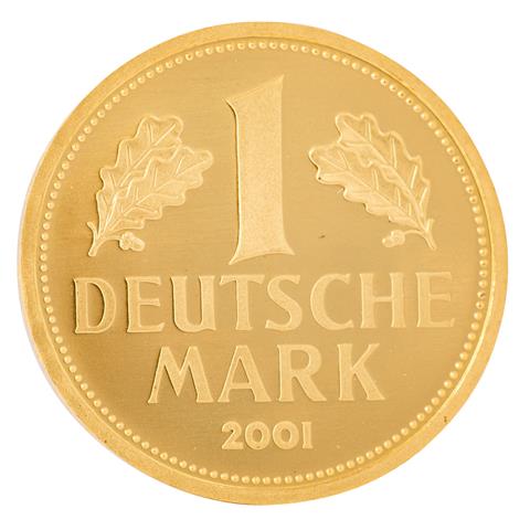 BRD / GOLD - Goldmark 2001/A, Deutsche Bundesbank,