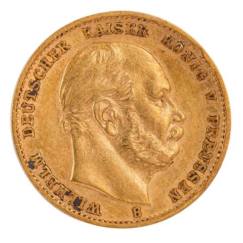 Deutsches Kaiserreich / Preussen 10 Mark 1873/B,