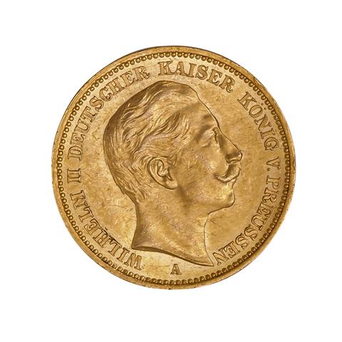 Preussen/GOLD - 20 Mark 1889 A