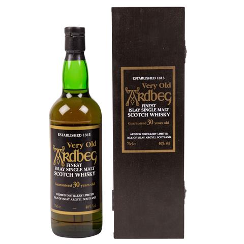 'Very old' ARDBEG Single Malt Scotch Whisky, 30 years