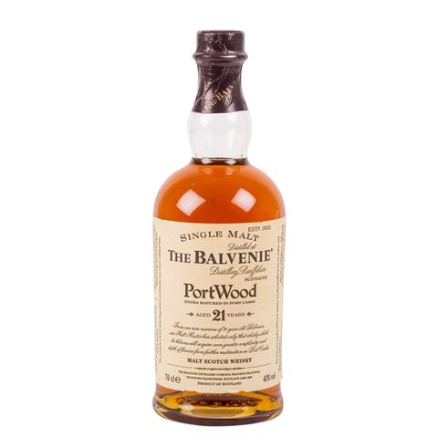 THE BALVENIE Single Malt Scotch Whisky, 21 years 'PORT WOOD'
