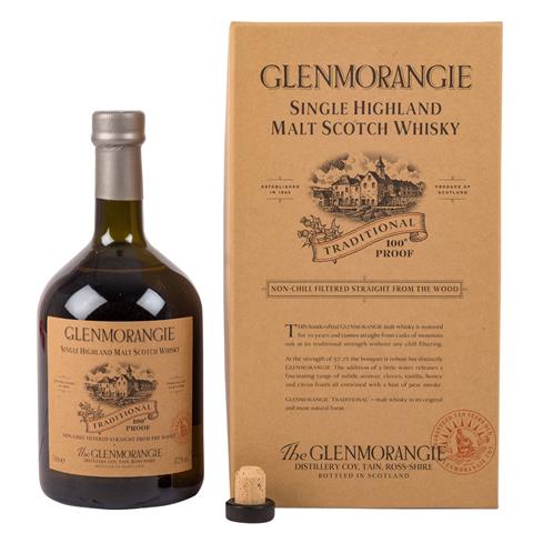 GLENMORANGIE Single Malt Scotch Whisky 'Traditional - 100° Proof'