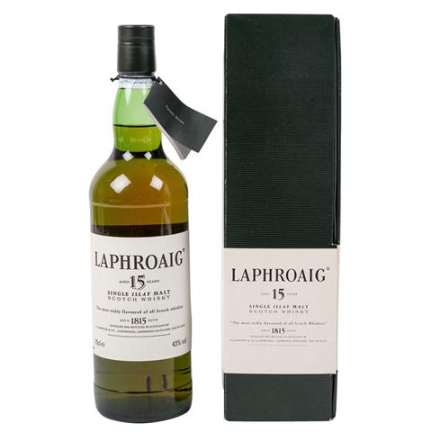 LAPHROAIG Single Malt Scotch Whisky, 15 years