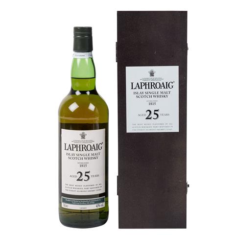 LAPHROAIG Single Malt Scotch Whisky, 25 years