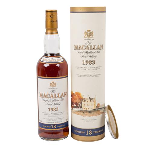 MACALLAN Single Malt Scotch Whisky 1983, 18 years