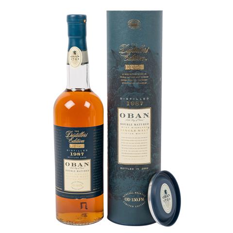 OBAN Single Malt Scotch Whisky, 1987, The Distillers Edition