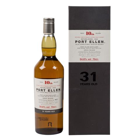 PORT ELLEN Single Malt Scotch Whisky, 31 years, 10th Release,