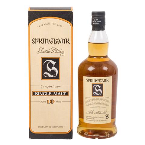 SPRINGBANK Single Malt Scotch Whisky, 10 years