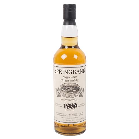 SPRINGBANK Single Malt Scotch Whisky 1969