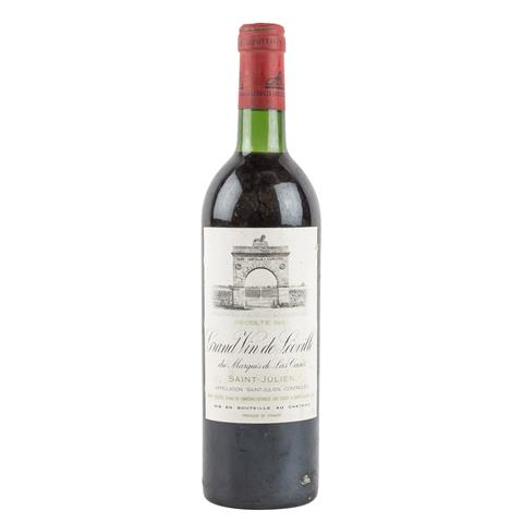CHÂTEAU LÉOVILLE 1 Flasche "Grand Vin de Léoville du Marquis de Las Cases" 1981