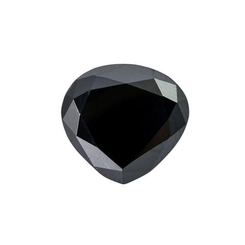 Schwarzer Diamant von 6,9 ct,