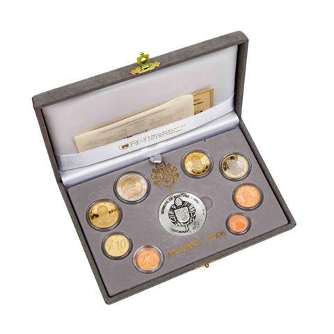 Vatikan - KMS 3,88€ 2006 mit Sterlingsilbermedaille