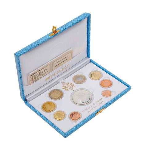 Vatikan - 3,88€ 2012 mit 20€ Sondermünze in Sterlingsilber