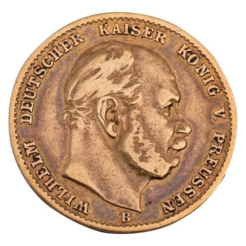 Preussen/GOLD - 10 Mark 1873 B,
