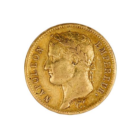 Frankreich /GOLD - 40 FRANCS 1811-A