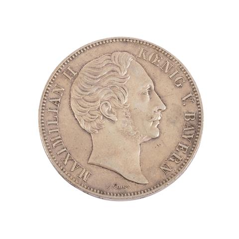 AD - Bayern, Maximilian II. Doppeltaler 1854 München