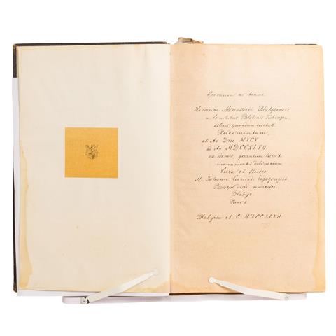 Abschrift um 1905 des Werkes des Klosterpräzeptors und