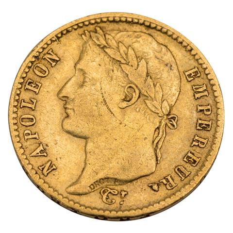 Frankreich /GOLD - Napoleon 20 FRANCS 1811-A